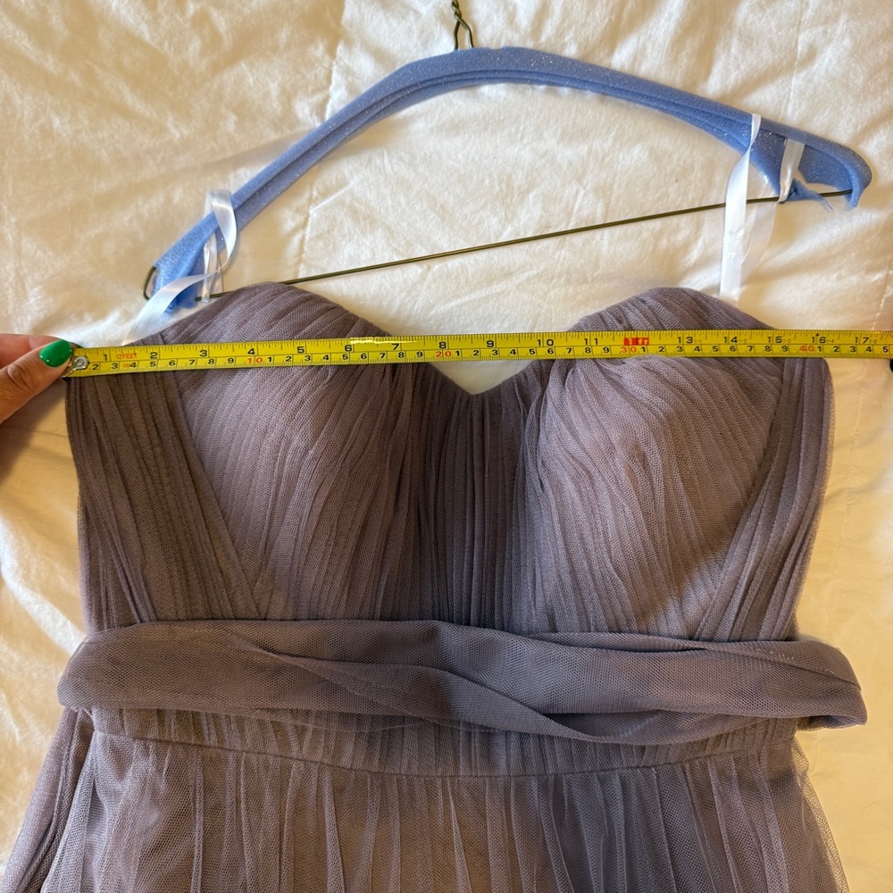 CLEAR OUT PRICE! Revelry Rosalie Tulle Convertible Dress, Wisteria - 12 - Picture 11 of 11